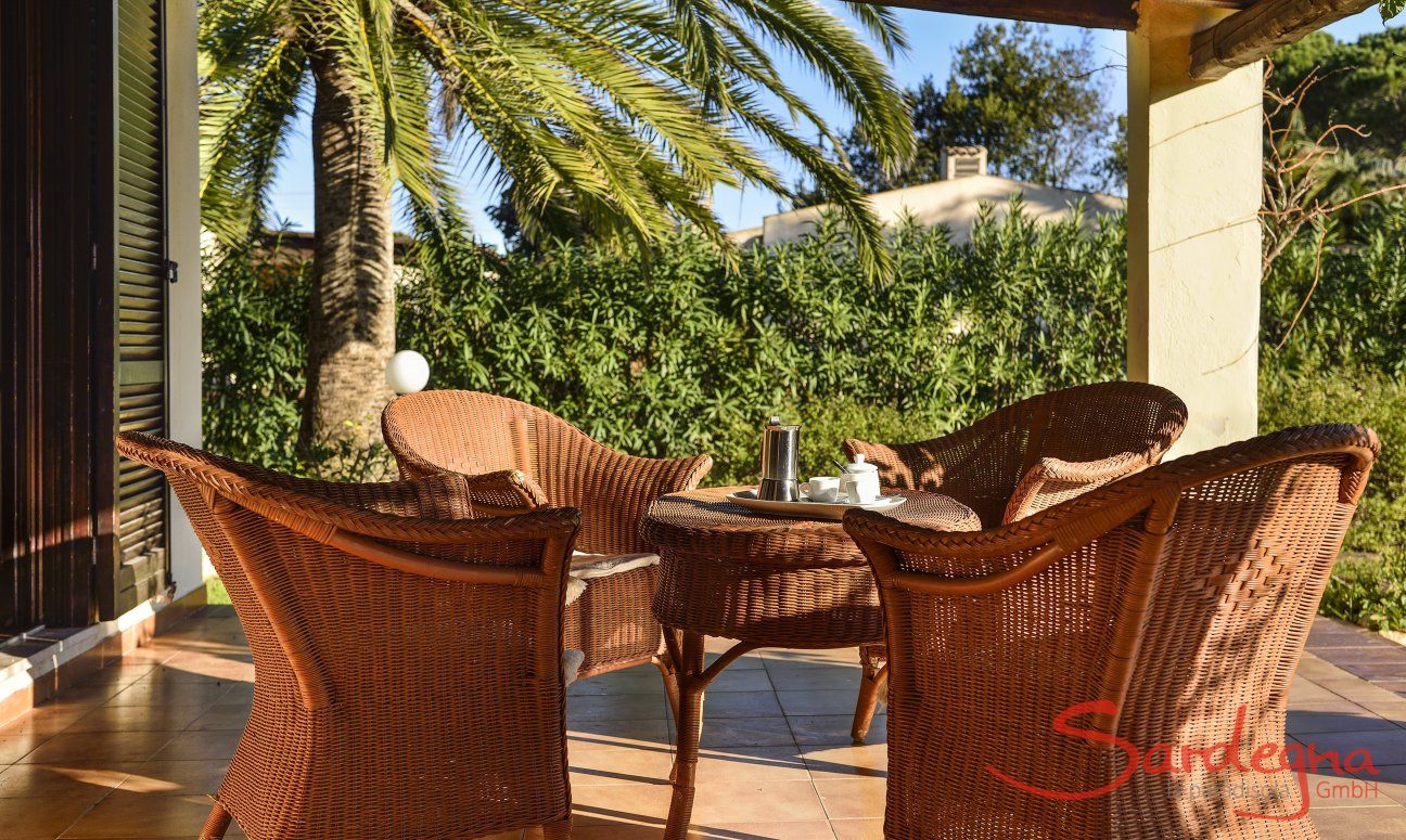 Villa La Viola | Lounge area on the terrace Lounge area on the terrace