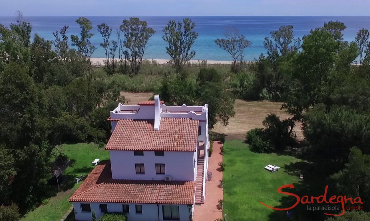 Apartment Orri 3 | Aerial view of Orri and the environment Landschaft Orri;