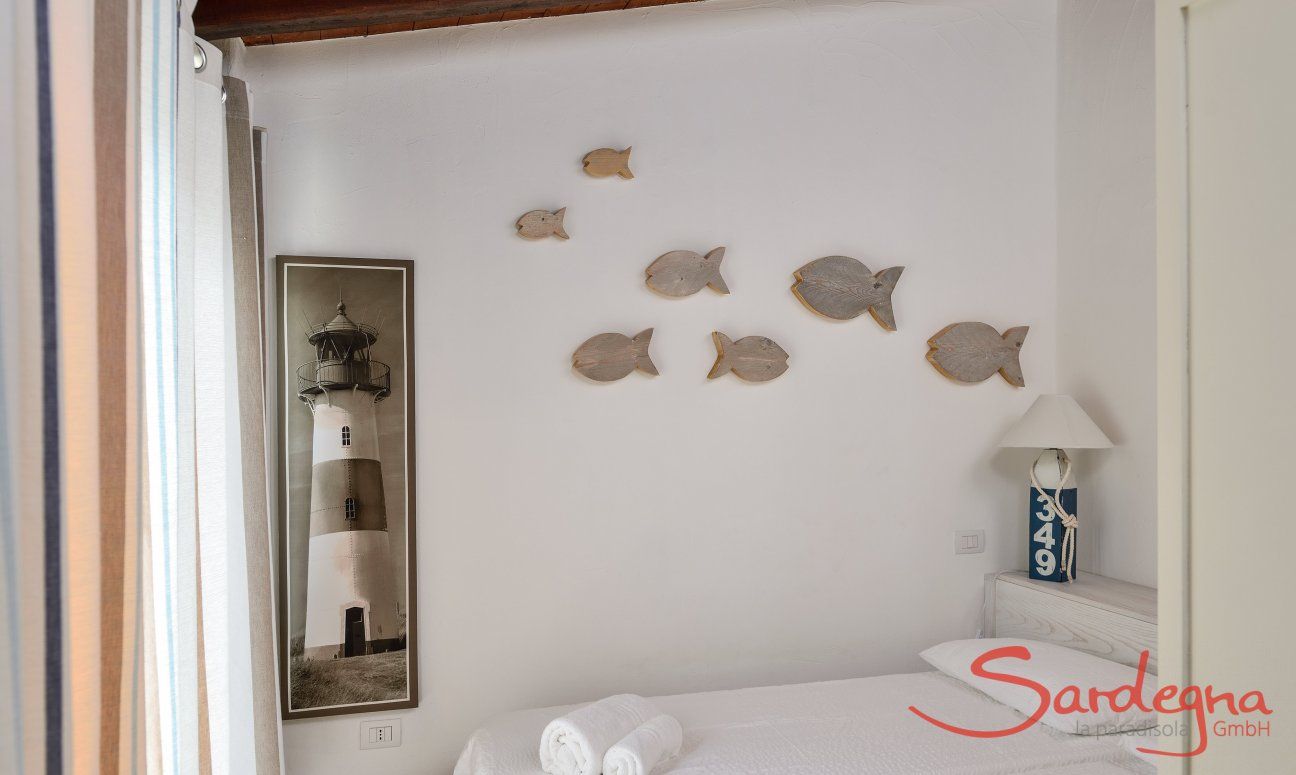 Villa Campidano 8 | Bedroom 4 with two single beds New 2017