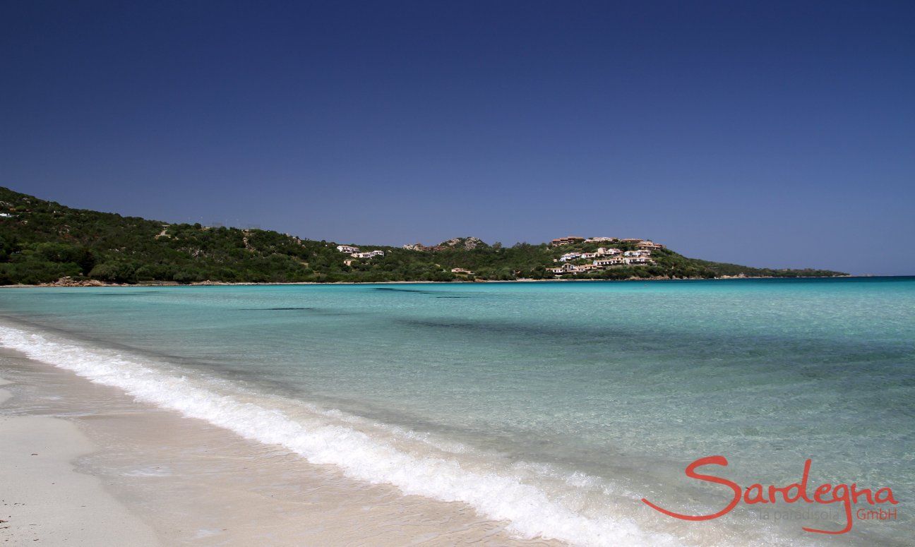 Crystal clear water in the Gulf of Marinella, Porto Rotondo