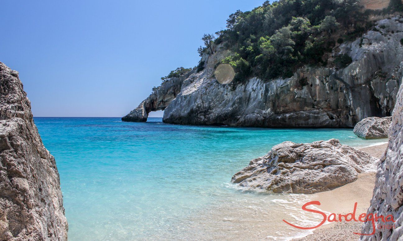 Incredible colours of the sea, rocks and nature of the beach of Cala Goloritze