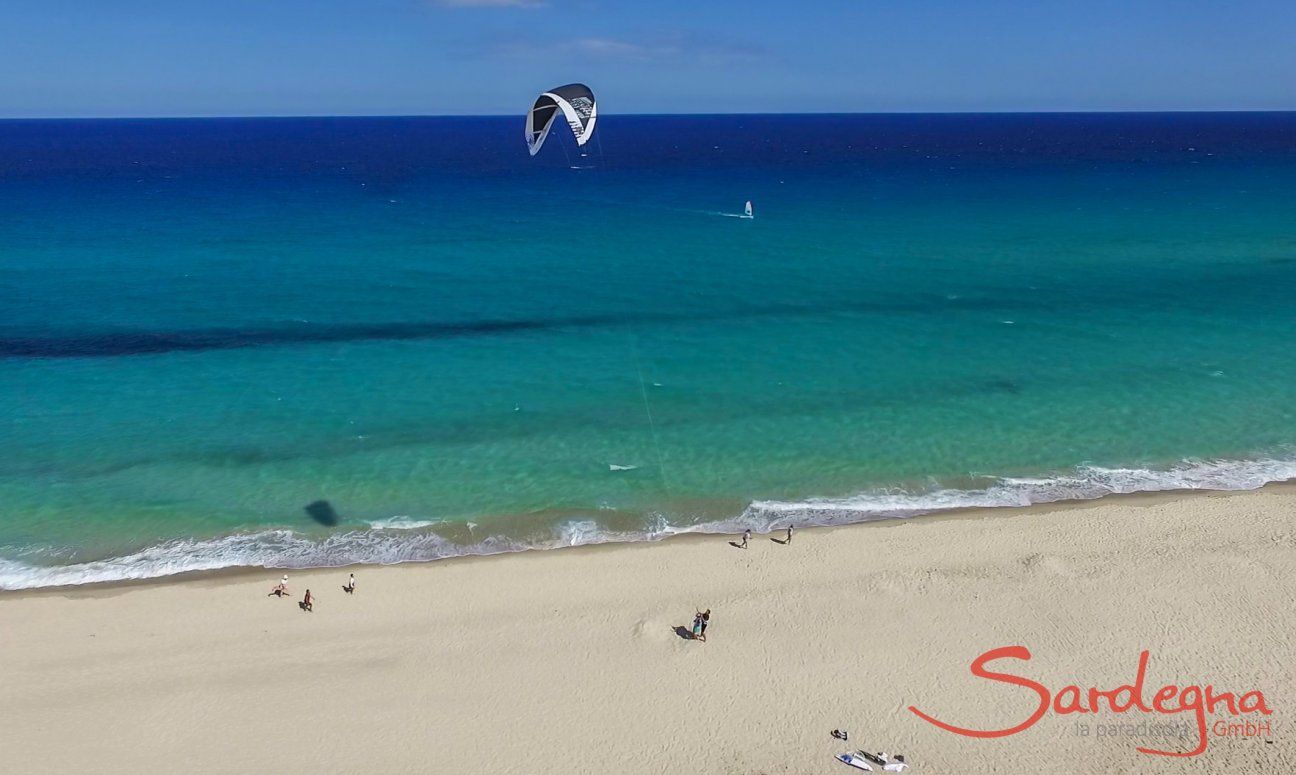 Villa Girasole | Kitesurf at Rei Sole beach Sardinia