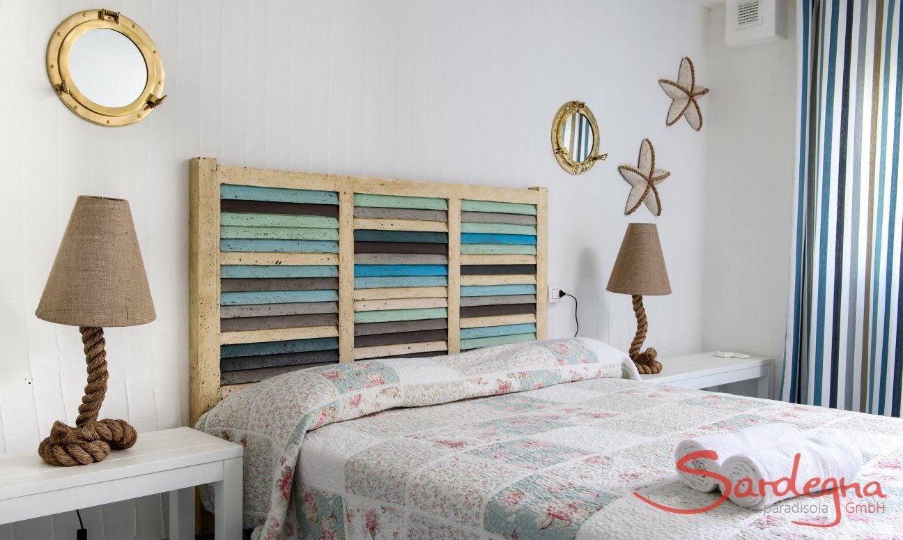 Li Conchi 44 | Bedroom 3 downstairs with double bed, entrance from outside Bedroom 3 downstairs, entrance from outside