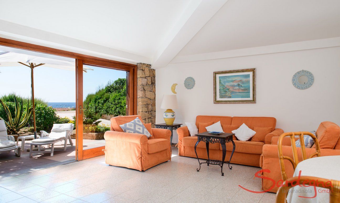 Villa Massimo | Bright living area with sea view Bright living area with sea view