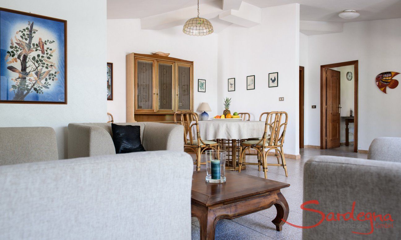 Villa Marco | Living area with view towards the dining table Living area with view towards the dining table