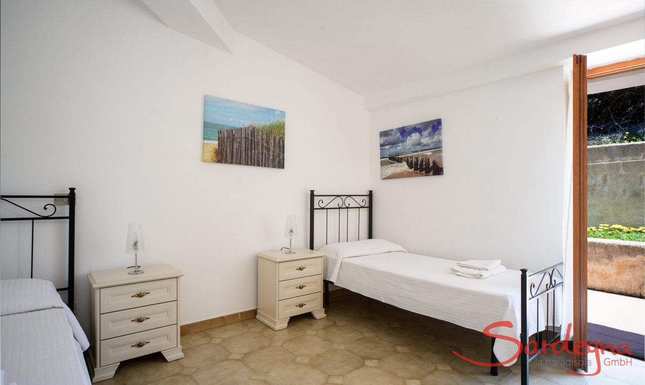 Villa Marco | Bedroom 2 with garden access Bedroom 2 with garden access