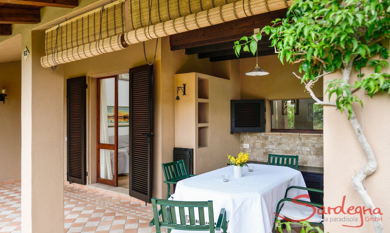 Villa Mare Turagri | Terrace and dining area outside Terrace and dining area outside