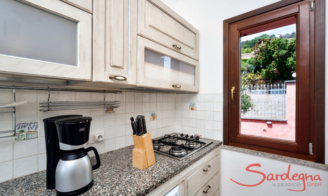 Apartment Castededdu 1 | Kitchen with all essential devices Kitchen with all essential devices