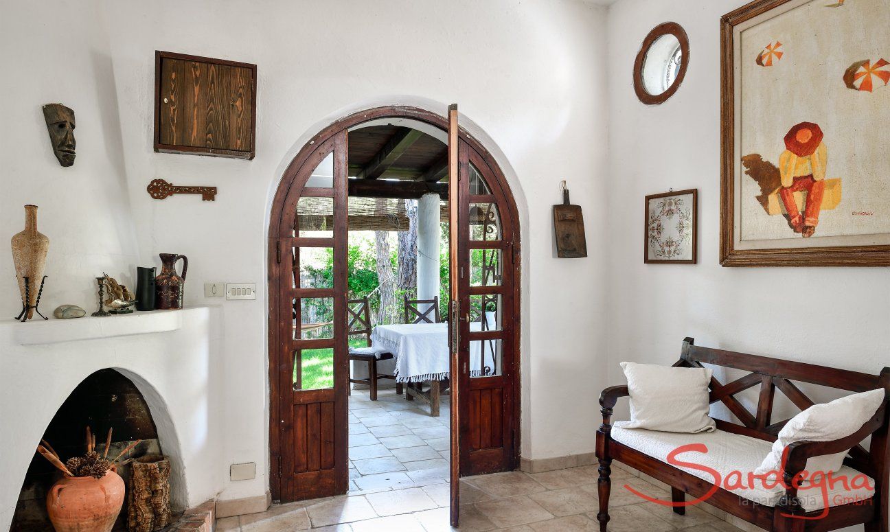 Villa Liliana | Entrance from the terrace Entrance from the terrace