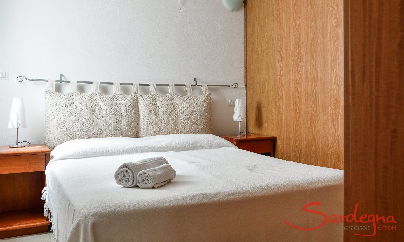 Villa del Campo | Bedroom 3 with double sized bed on the basement floor Bedroom 2 downstairs with double sized bed