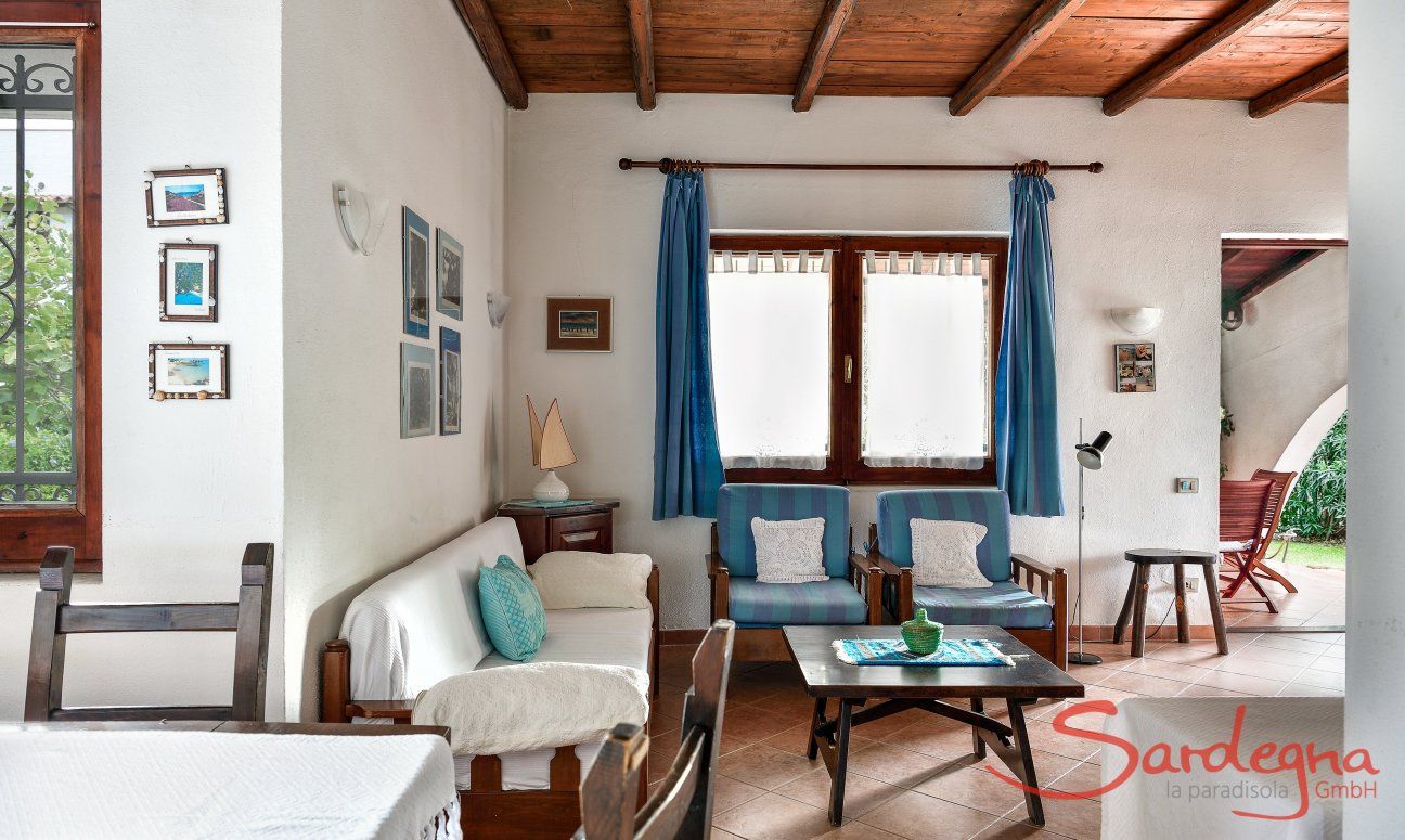 Villa Vela | Living room with sofa corner and terrace access Living room with sofa corner and terrace access