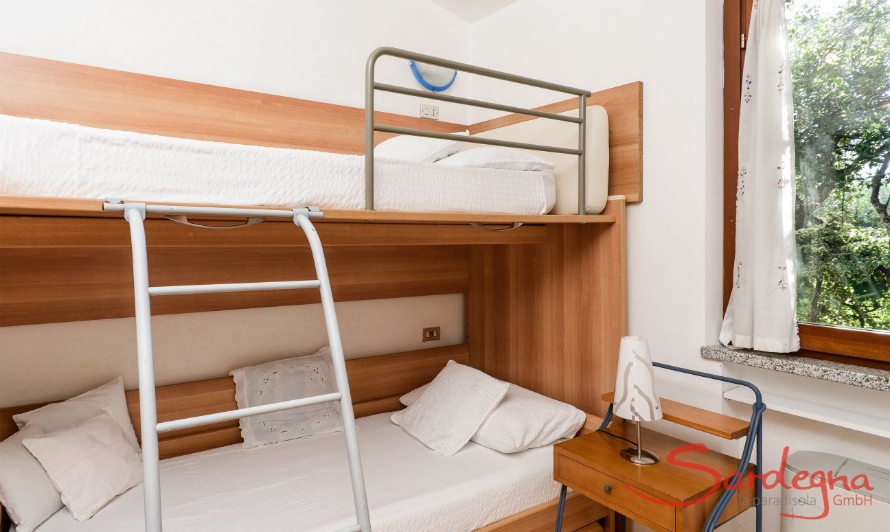 Villa Zoello 10 | Bedroom 2 with bunkbed Bedroom 2 with bunkbed