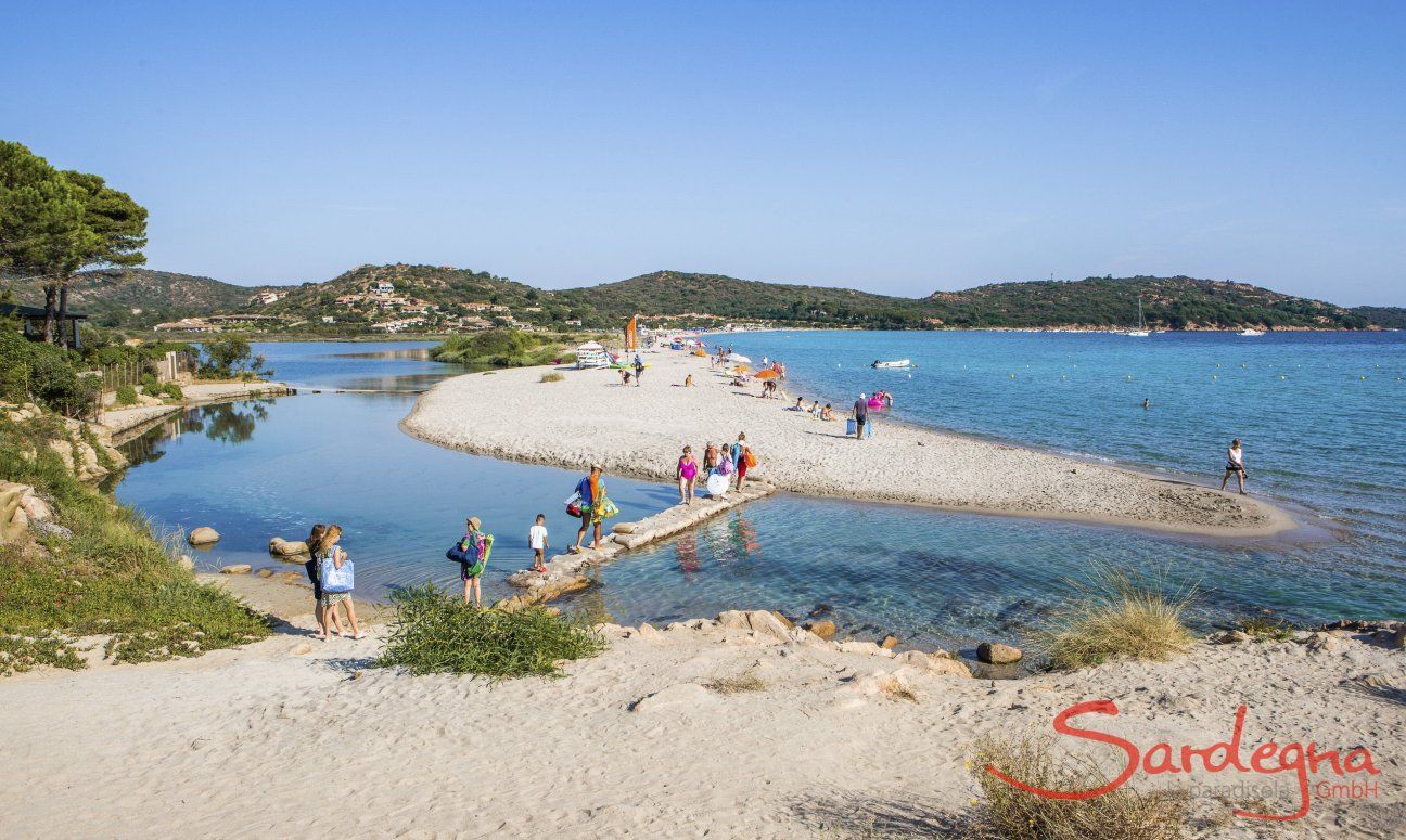 Casa Graziella | Beach Porto San Paolo Bridge to the beach of Porto Taverna