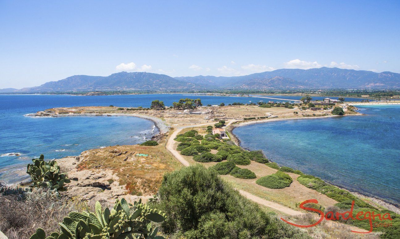 Villa Fiorita | Peninsula of Nora with view of the mountains of Is Molas 2018 New Pictures