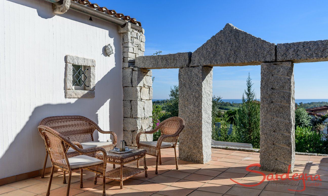 Li Conchi 30 | Terrace with small sofa and sea view Terrace