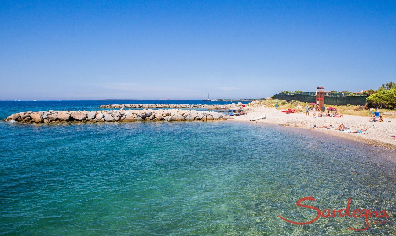 Spiaggia Ira close to Porto Rotondo, about 2.5 miles from Villa Oleandro