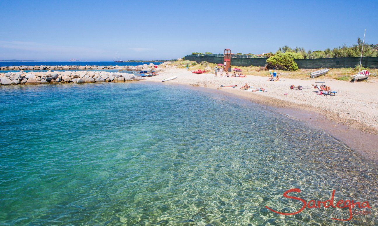 Spiaggia Punta Volpe by Porto Rotondo about 3.2 km from Villa Oleandro