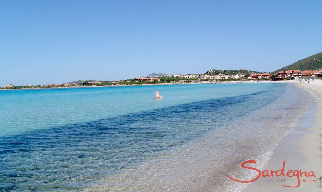 Excursion destination, beach in Olbia, 30 km. away 