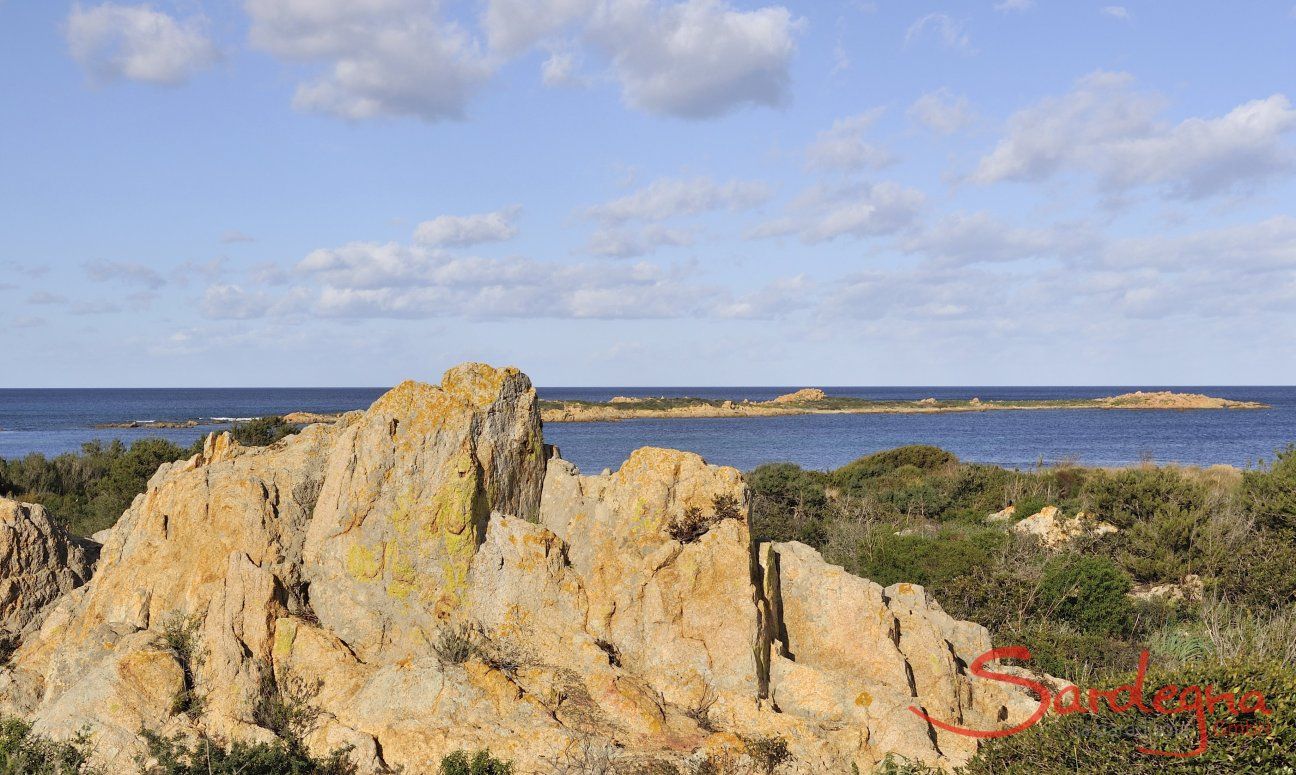 Coastline of Capo Comino, Gulf of  Orosei