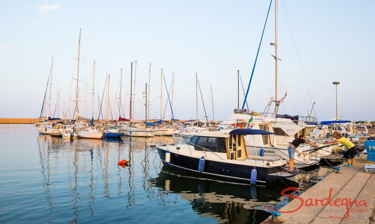 Marina of Villaputzu close to Muravera