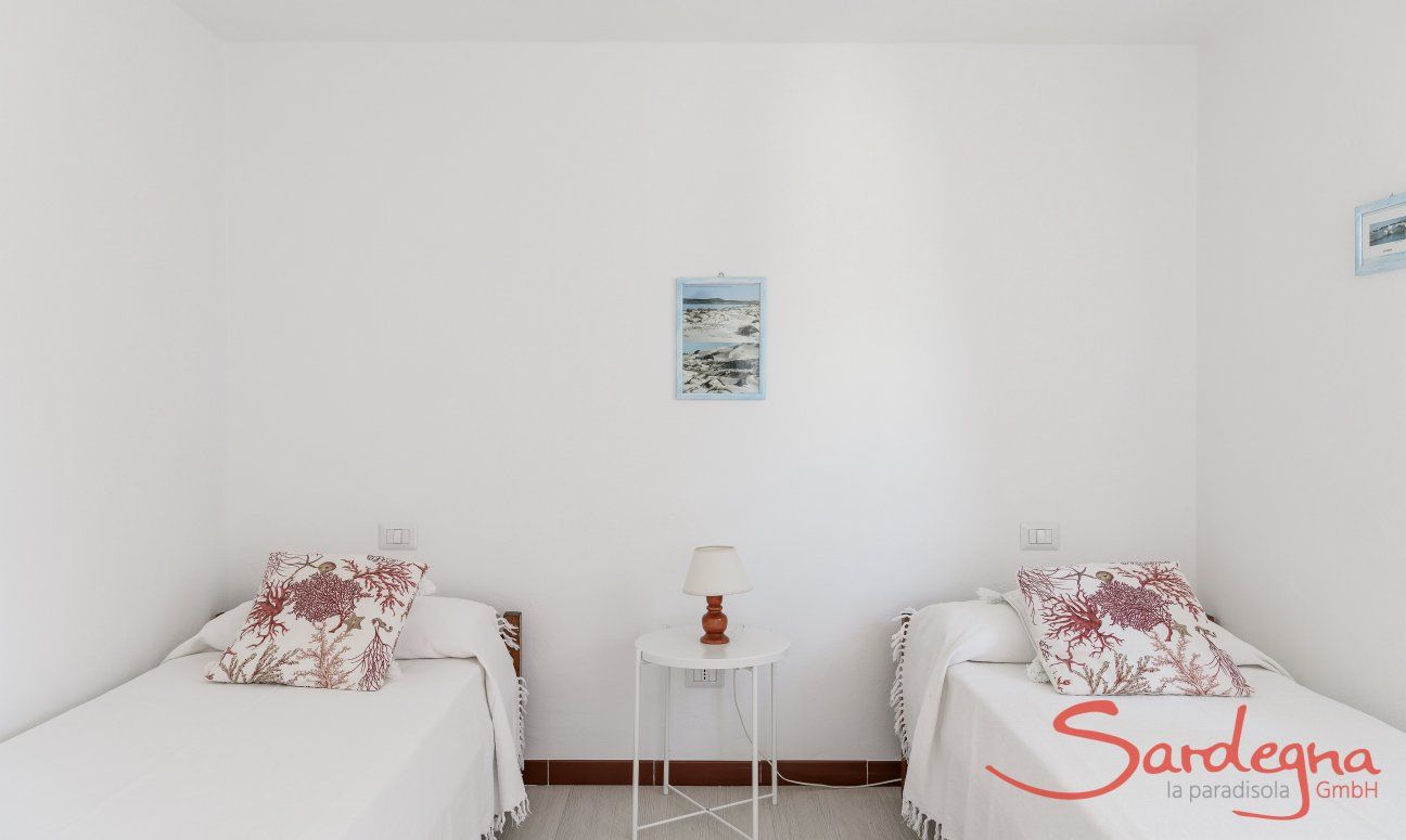 Casa Su Faru 3 | Bedroom 2 with two single beds Bedroom with two single beds Su Faru 3 Pula
