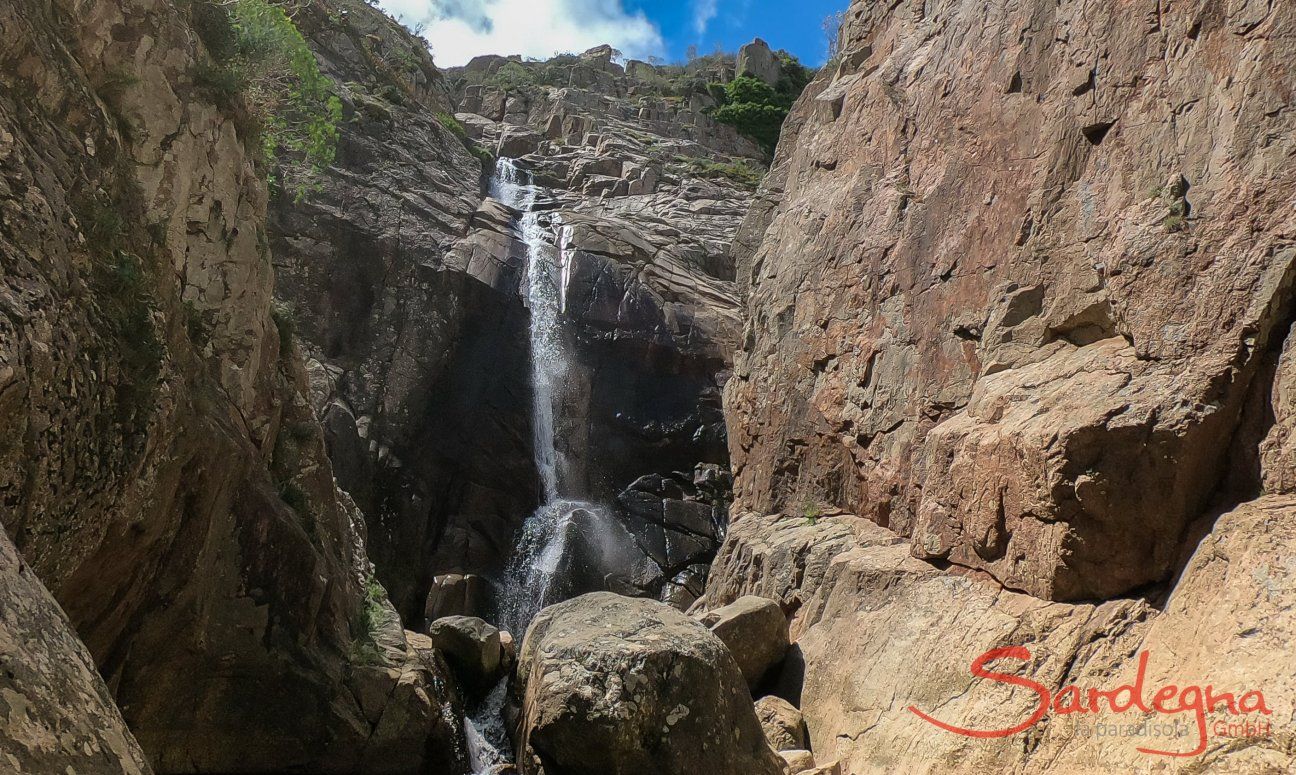 Waterfall Sa Spendula, Villacidro, Sardinia