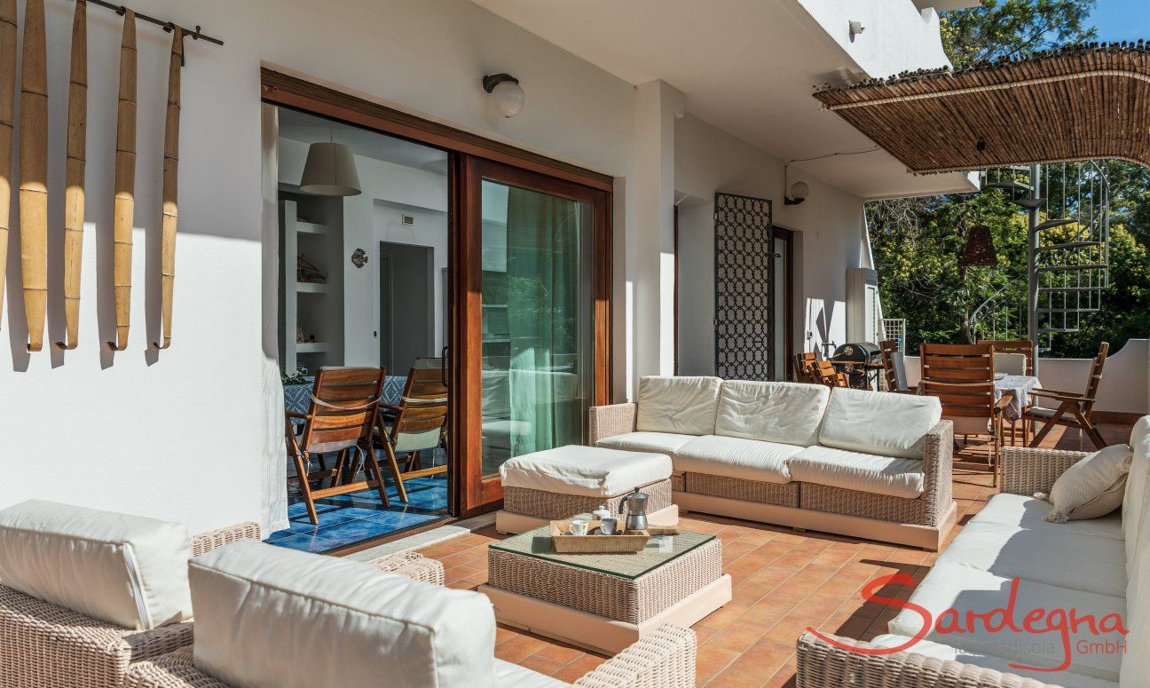 Apartment Orri 3 | Big terrace with lots of safa space App. Orri 3 Tortoli Eastcoast Sardinia