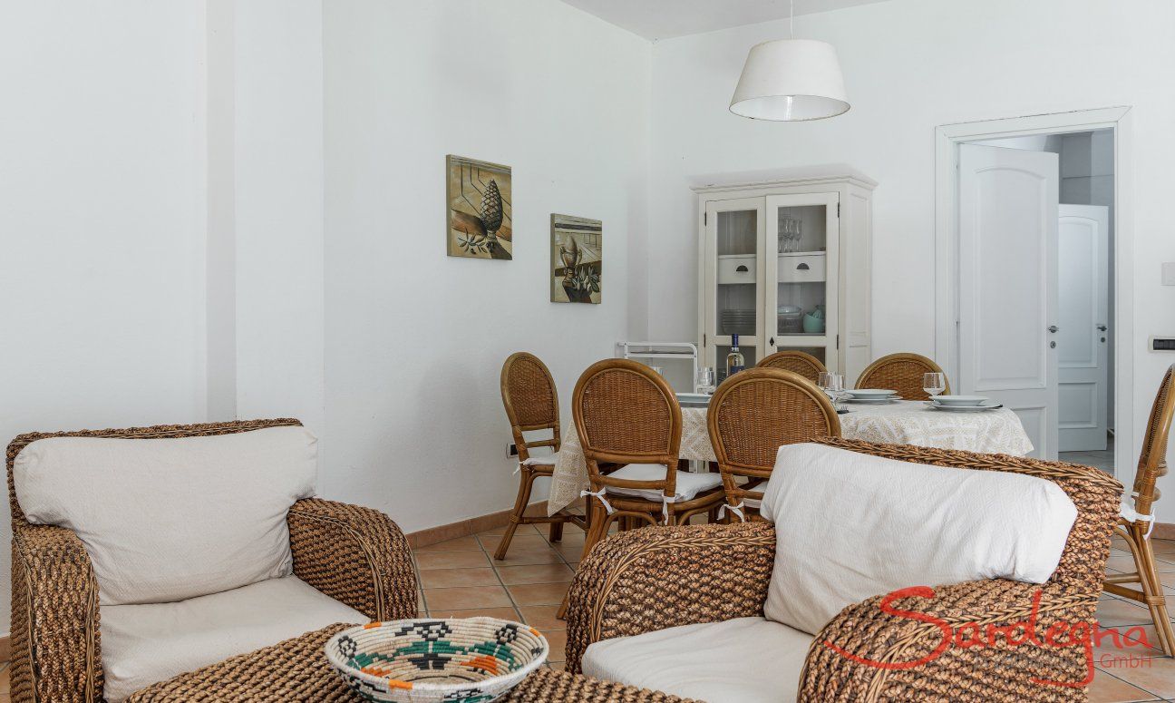 Apartment Orri 1 | Comfortable furniture in the living room Orri 1 Tortoli, East Sardinia