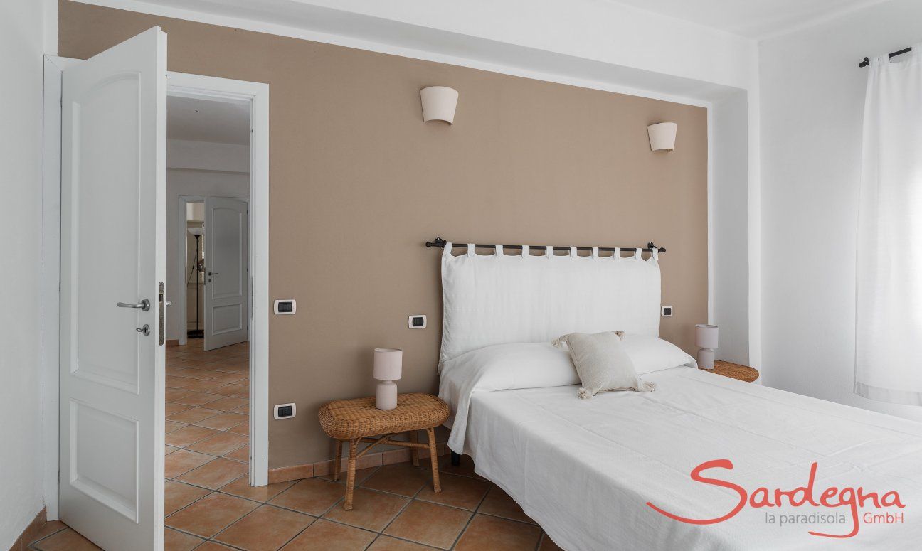 Apartment Orri 2 | Bedroom 1 with double bed App. Orri 2, Tortoli, Eascoast Sardinia