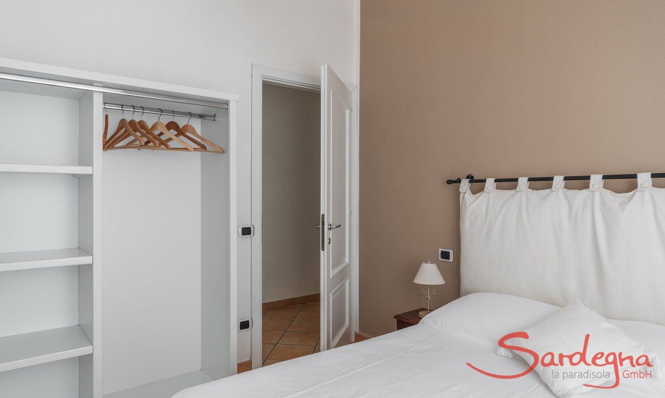 Apartment Orri 2 | Bedroom 2 with double bed App. Orri 2, Tortoli, Eascoast Sardinia
