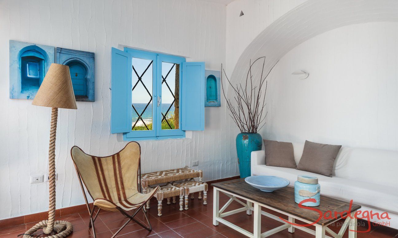 Casa 17 | Sofa with sea view Casa 17, Sant Elmo, South Sardinia