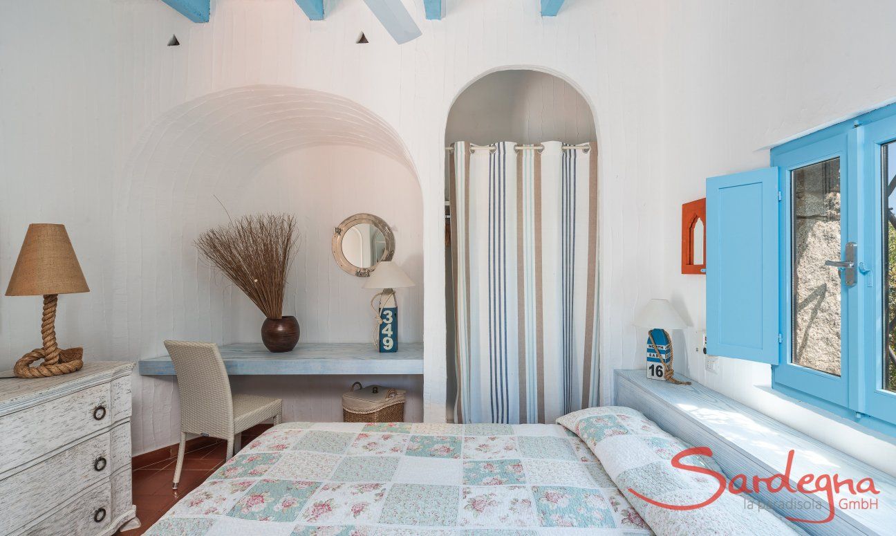 Casa 17 | Bedroom 1 with double bed Casa 17, Sant Elmo, South Sardinia