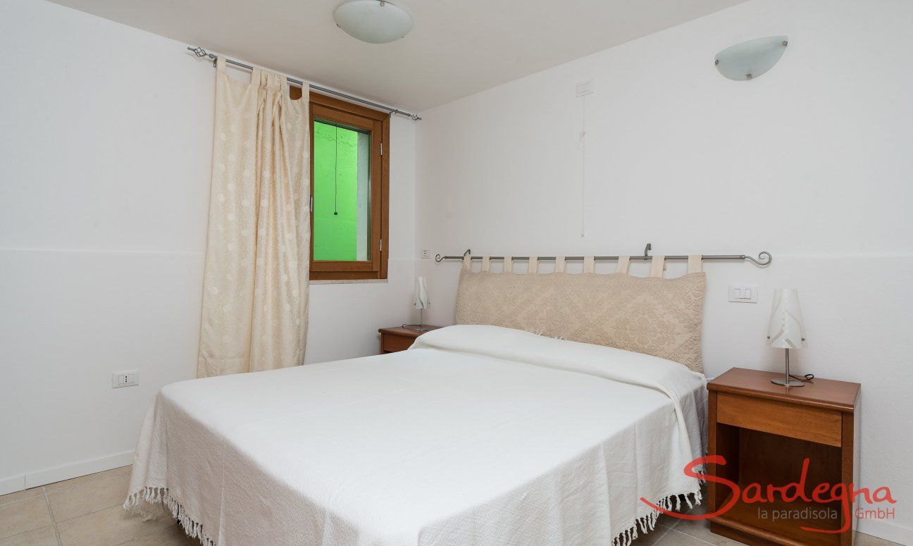 Villa del Campo | Bedroom 3 with double sized bed on the basement floor Villa del Campo, Is Molas, Pula