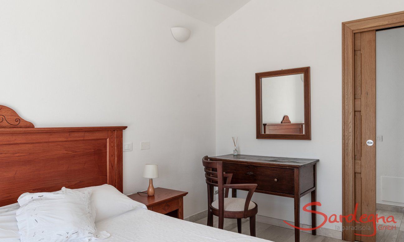 Villa del Campo | Bedroom 1 on the first floor with double bed Villa del Campo, Is Molas, Pula