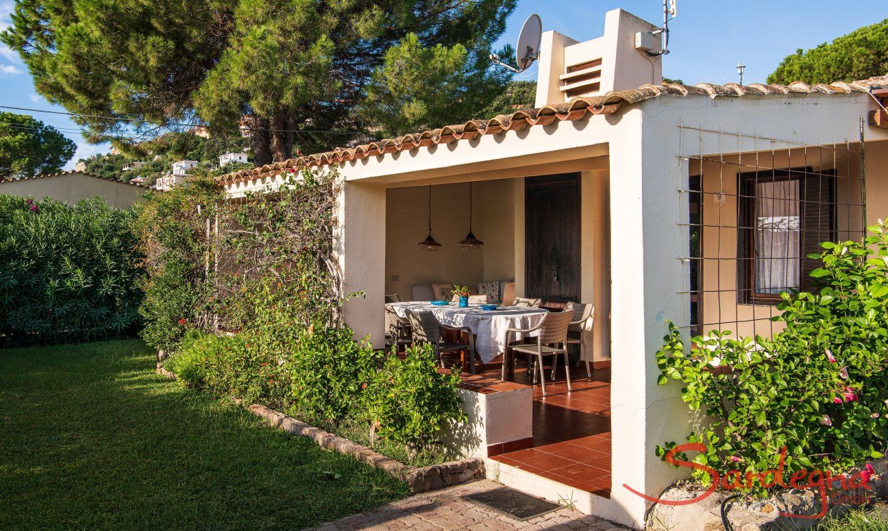 Outdoor area with garden and terrace