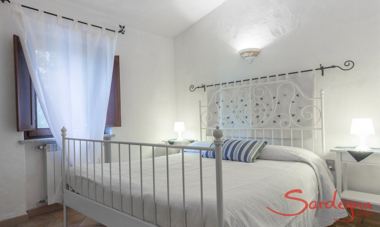 Villa Maestrale | Bedroom 1 with double bed upstairs Villa Maestrale, Cala Ginepro, Olbia