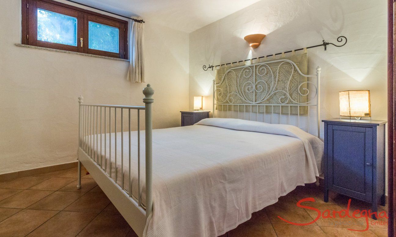 Villa Maestrale | Bedroom 3 with double bed downstairs Villa Maestrale, Cala Ginepro, Olbia