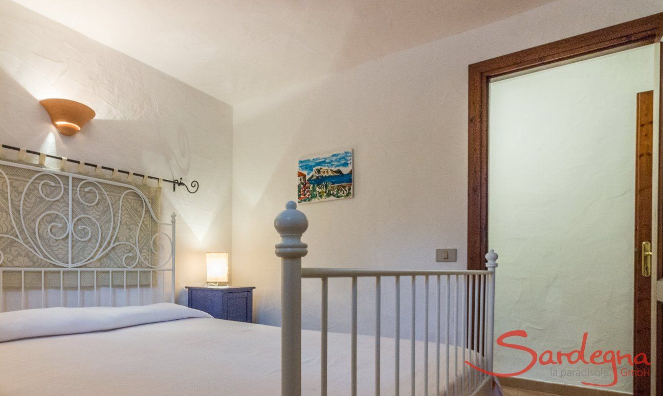Villa Maestrale | Bedroom 3 with double bed downstairs Villa Maestrale, Cala Ginepro, Olbia