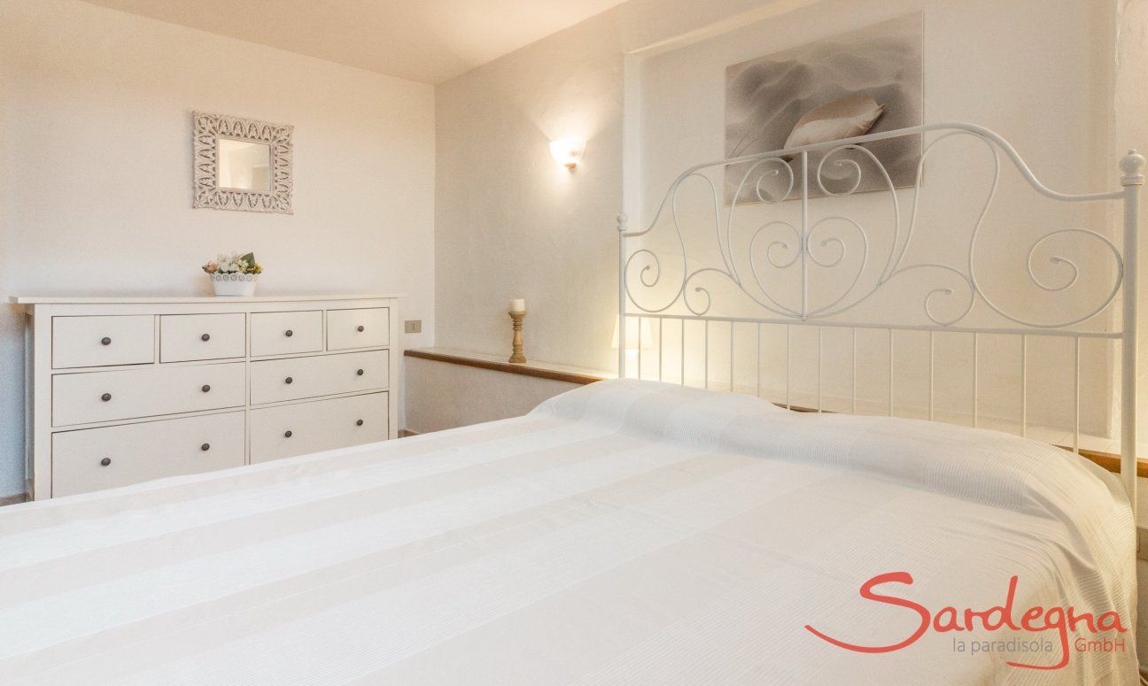 Villa Maestrale | Bedroom 2 with double bed downstairs Villa Maestrale, Cala Ginepro, Olbia