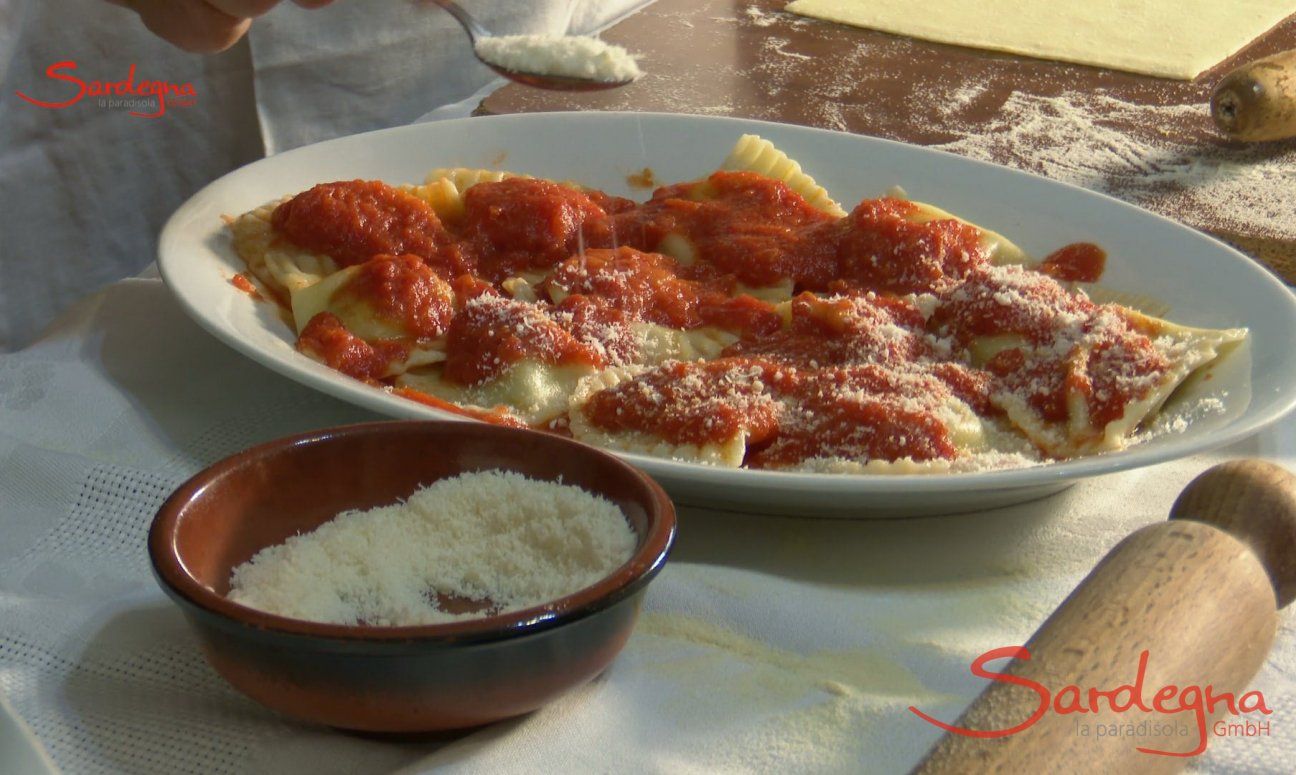 Sardinian ravioli