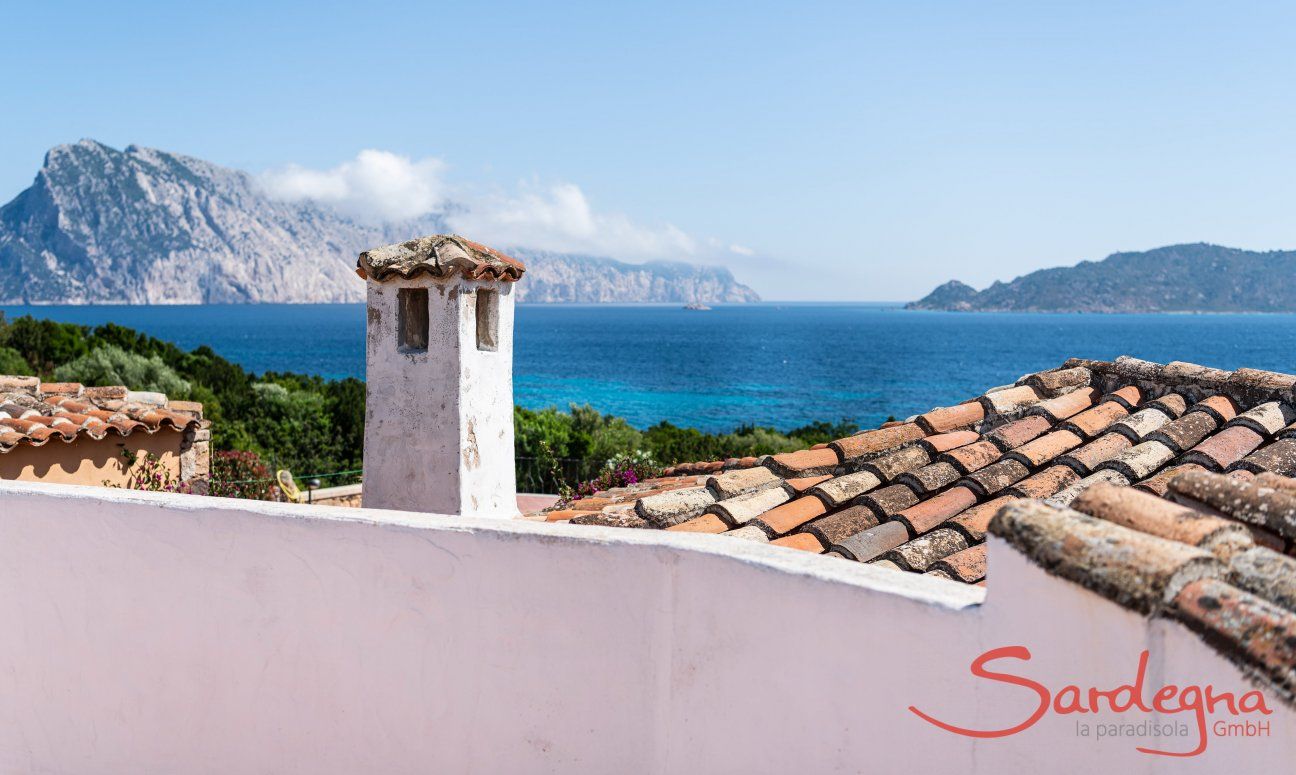 Villa Maestrale | View from the roof terrace to the island of Tavolara and the sea New picture