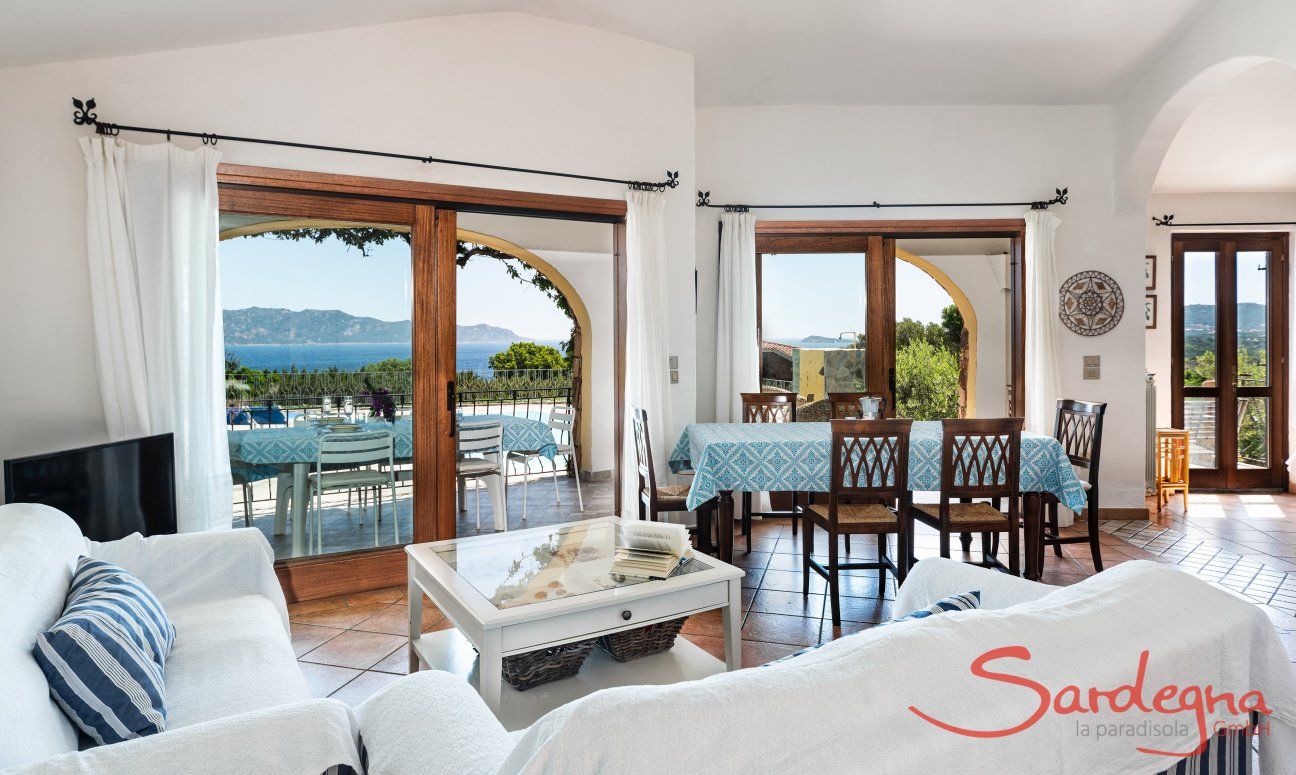 Villa Maestrale | Living room with a spectacular view New picture
