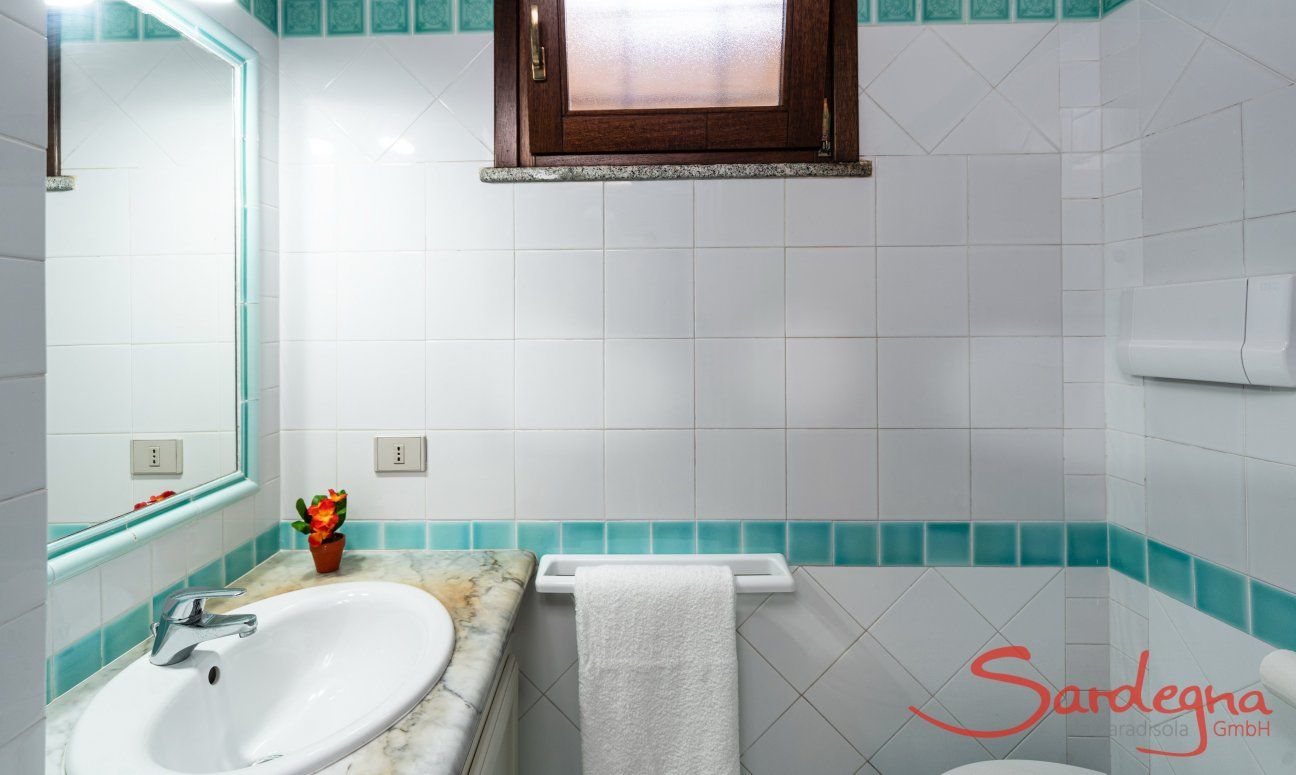 Villa Maestrale | Bathroom in turquoise green New picture