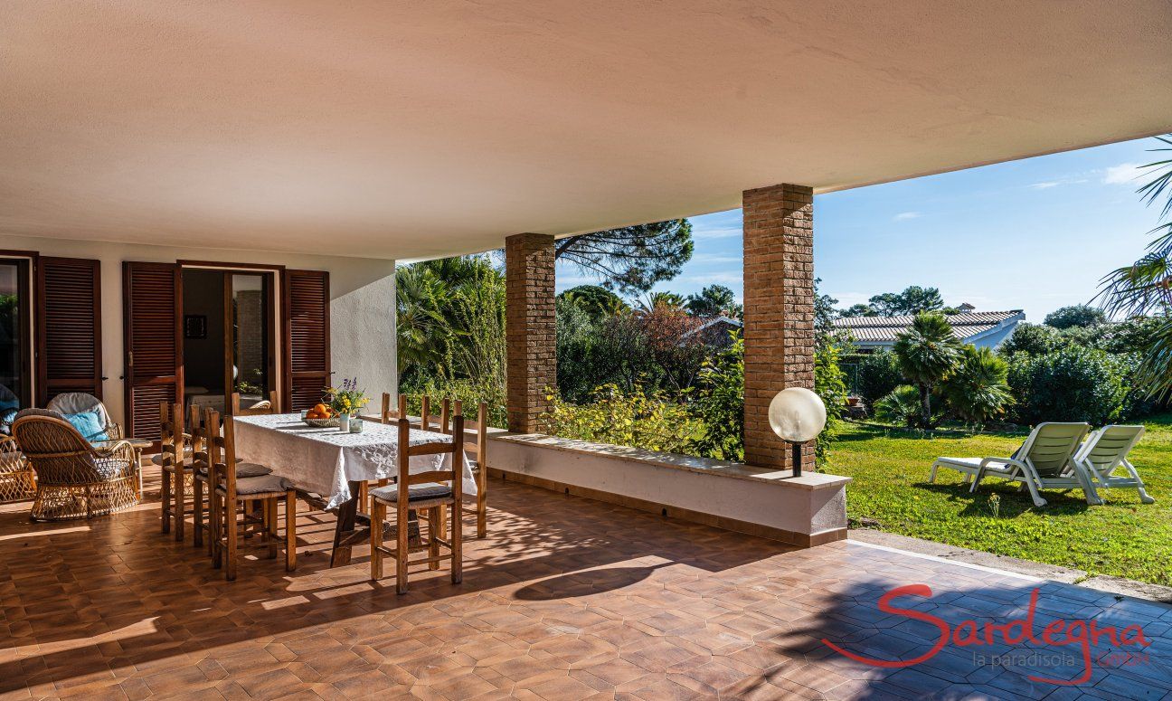 Villa Palme | Covered terrace directly at the garden New Picture