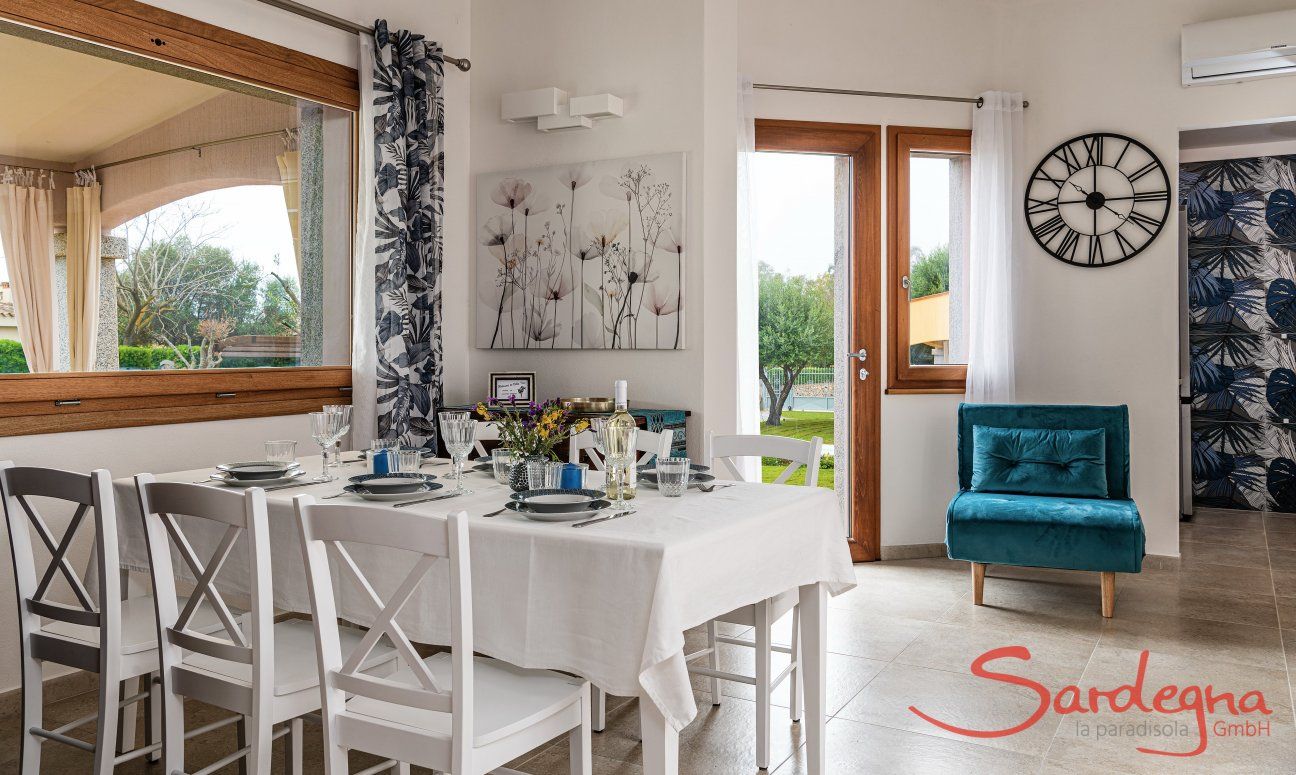 Villa Iris | Dining area in the living room New Picture