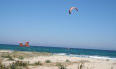 Kitesurfing