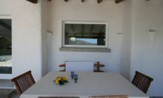 Villa Maria Mercedes | Outdoor dining area on the terrace with the sea view Outdorr terrace seaside