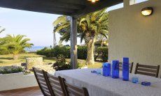 Villetta Fabio | Example of a similar terrace with seaview and dining table outside Dining outside
