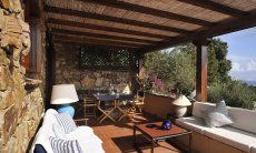 Apartment Country Club 1 | Roofed terrace with lounge area Roofed terrace with lounge area