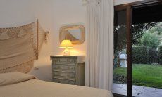 Casa Graziella | Bedroom 3 with double sized bed and garden access Bedroom 3 with double sized bed and garden access